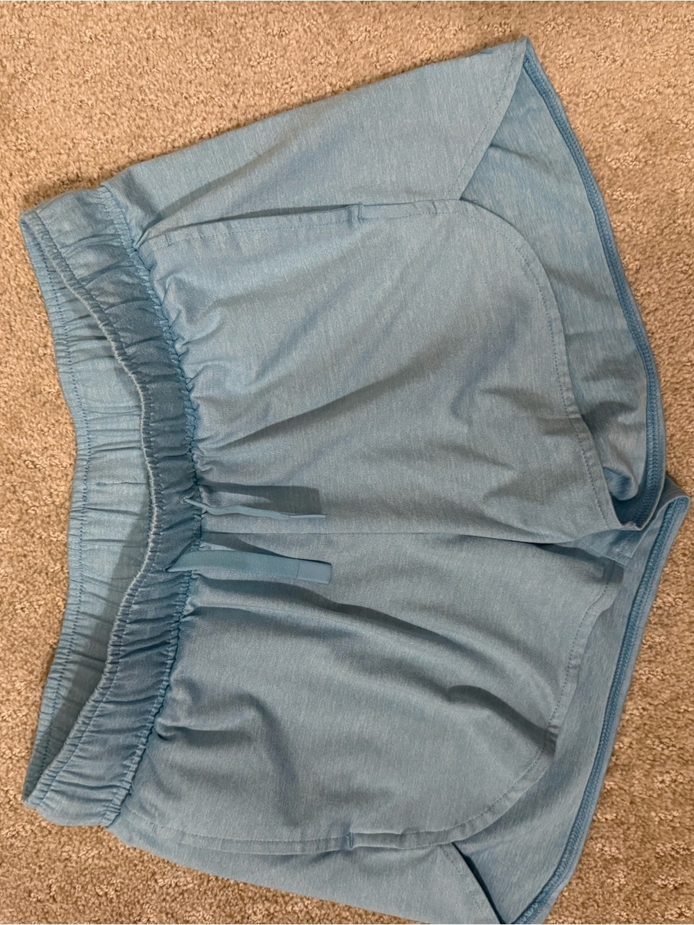 all in motion Light Blue Girls Athletic Shorts